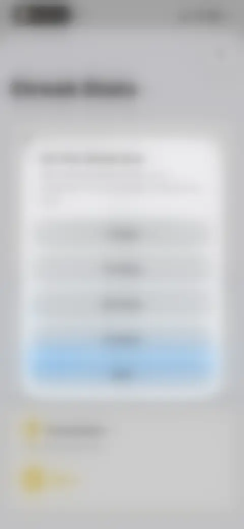 Locked screen preview