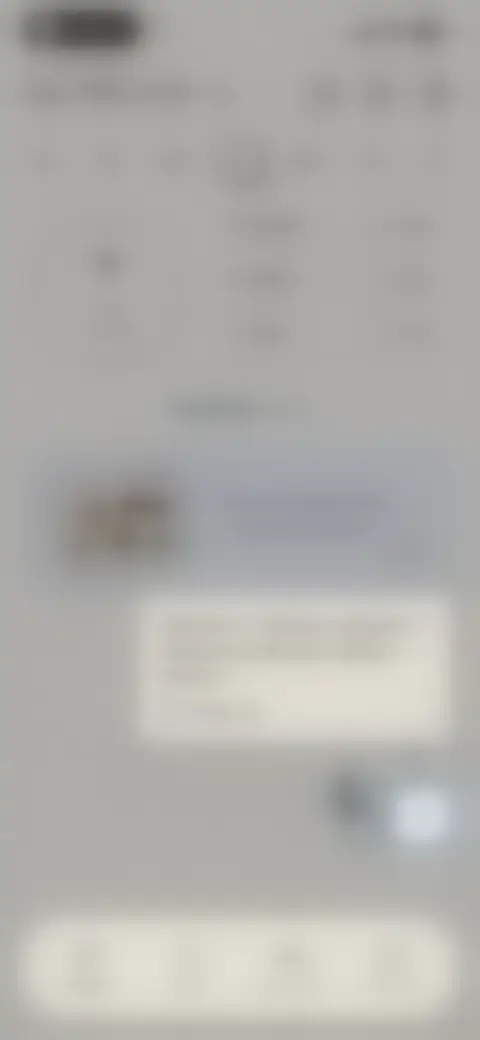 Locked screen preview