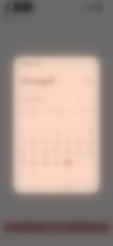 Locked screen preview