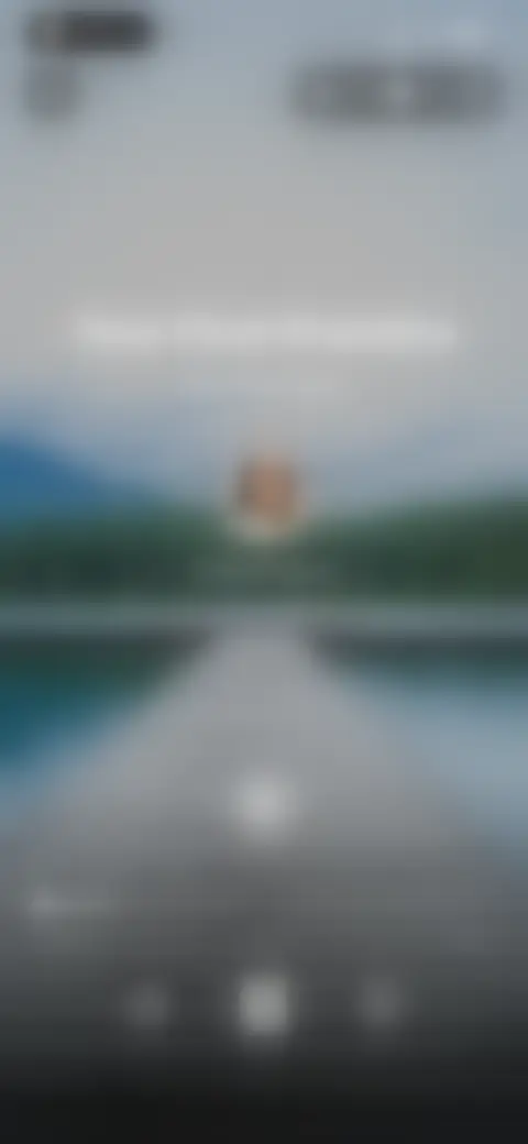 Locked screen preview
