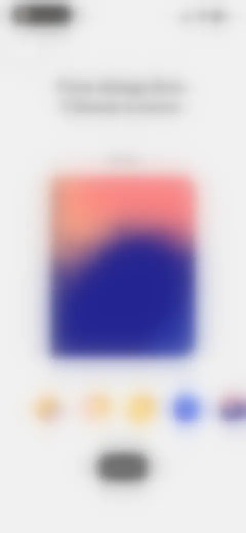 Locked screen preview