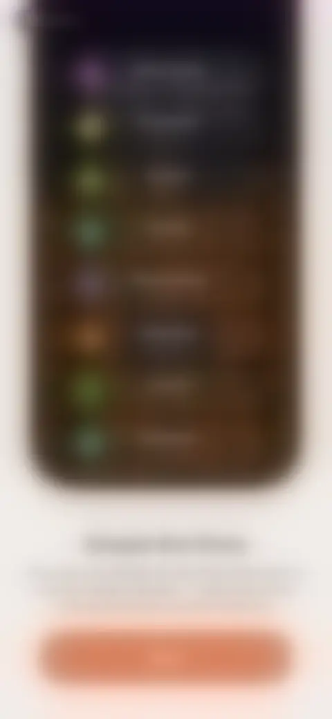 Locked screen preview
