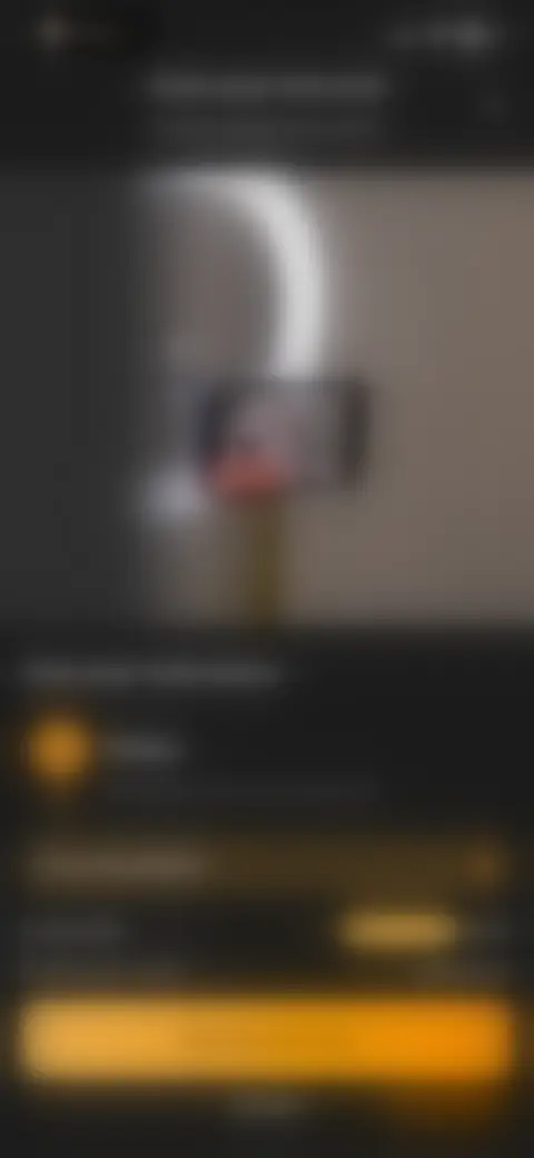 Locked screen preview