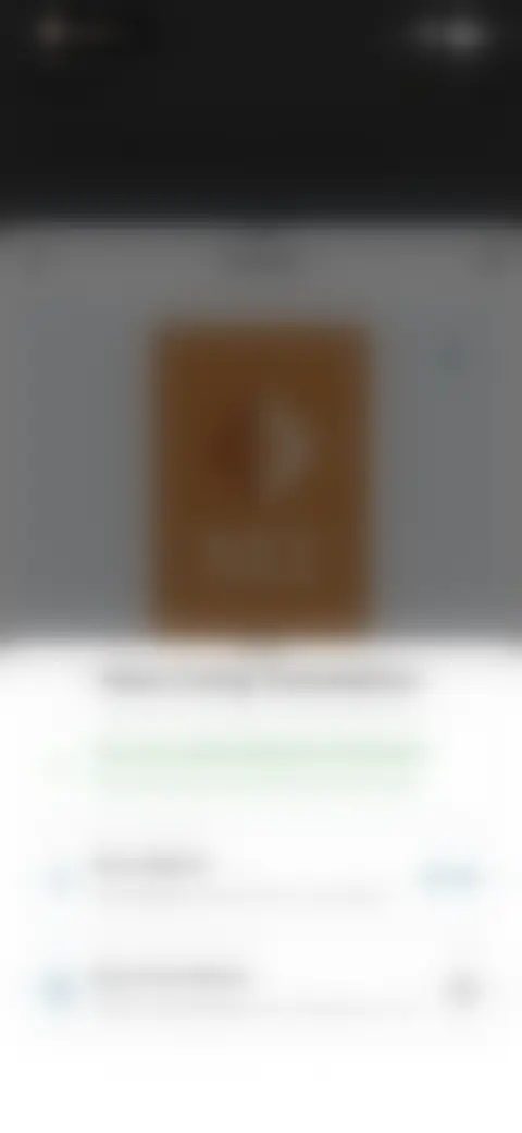 Locked screen preview