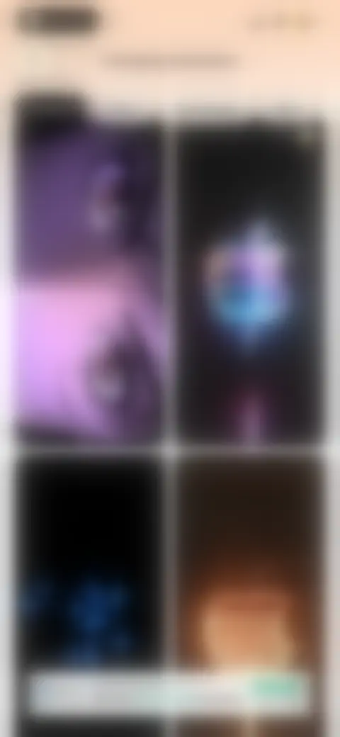 Locked screen preview