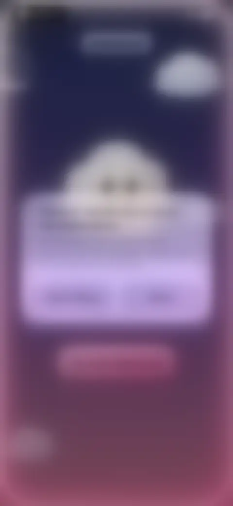 Locked screen preview