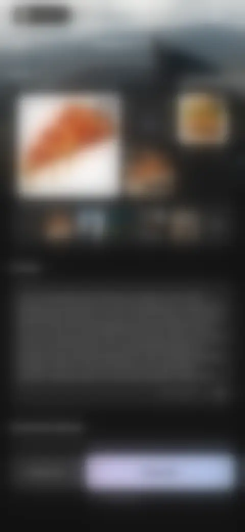 Locked screen preview