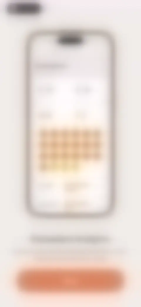 Locked screen preview