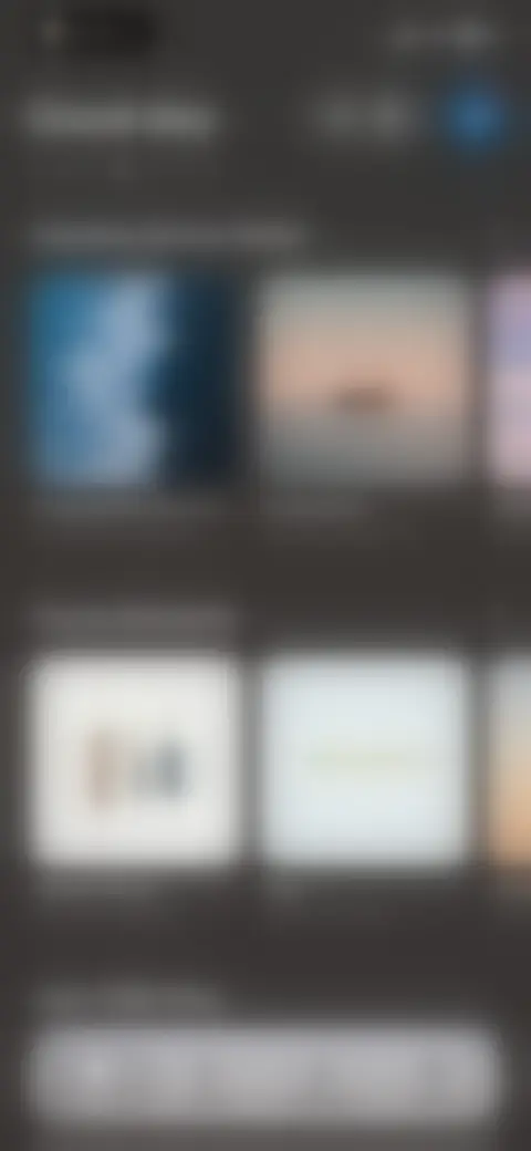 Locked screen preview