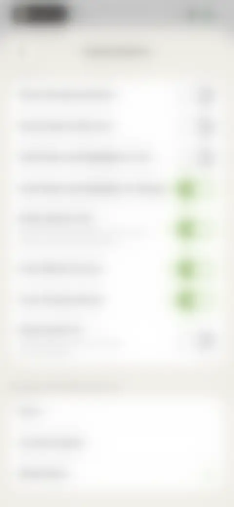 Locked screen preview