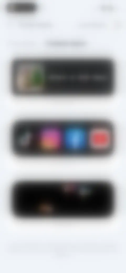 Locked screen preview