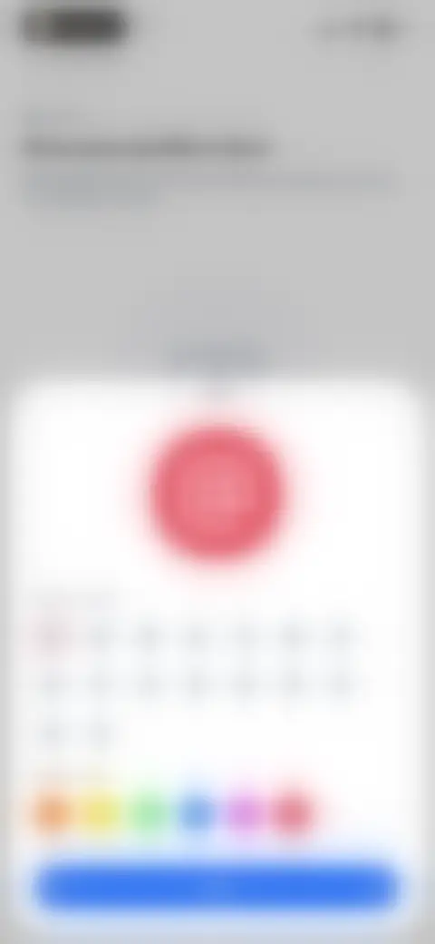 Locked screen preview