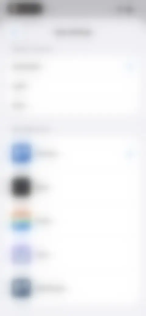 Locked screen preview