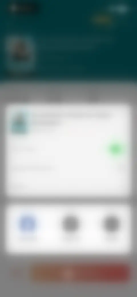 Locked screen preview