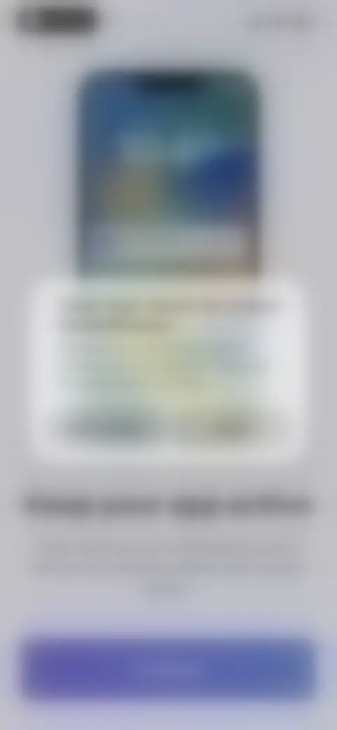 Locked screen preview