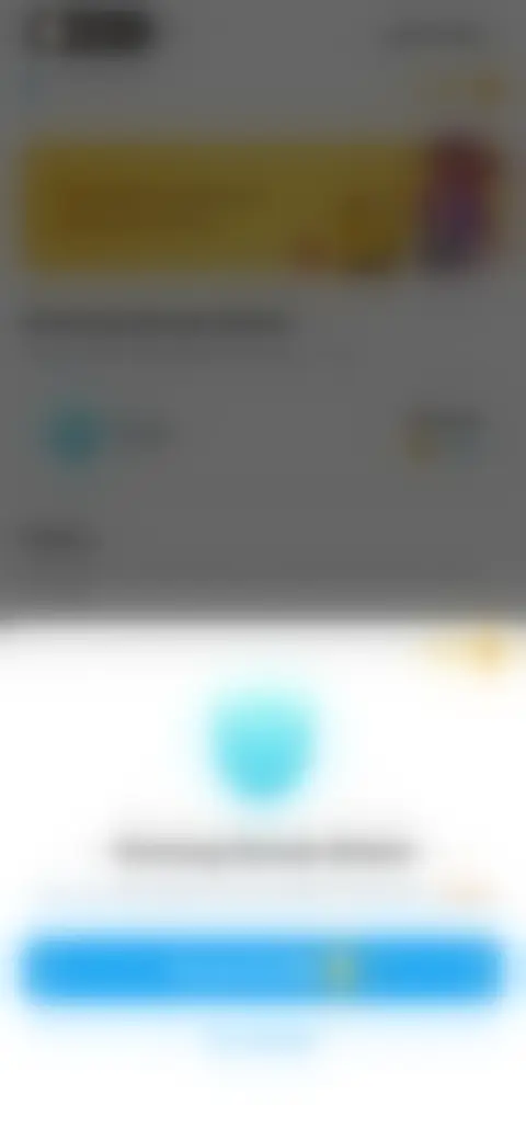 Locked screen preview