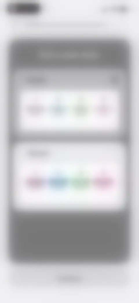 Locked screen preview