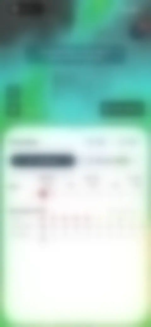 Locked screen preview