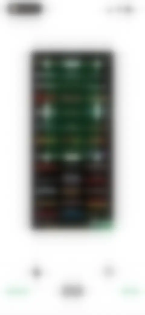 Locked screen preview