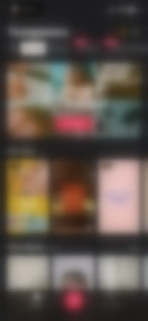 Locked screen preview