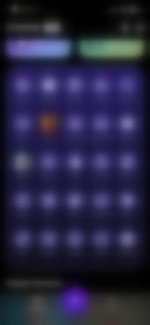 Locked screen preview