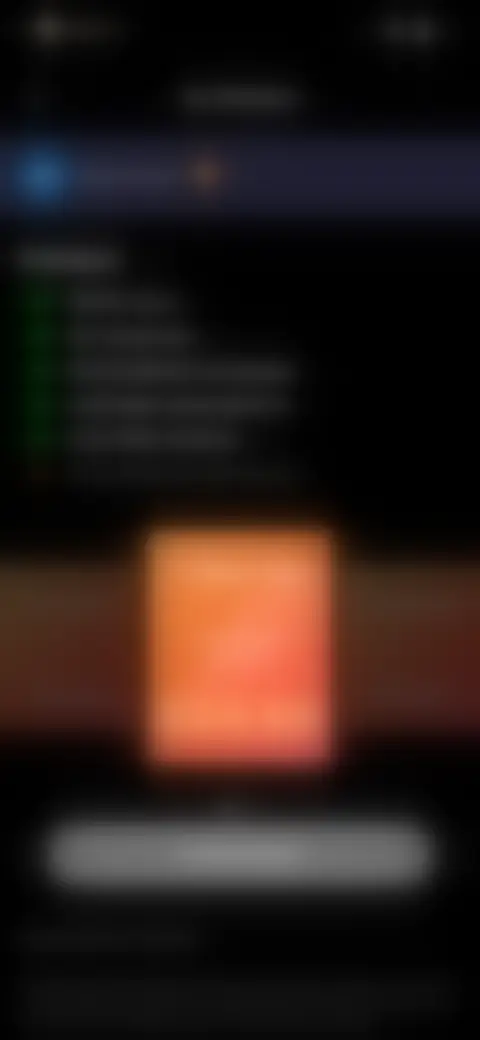 Locked screen preview