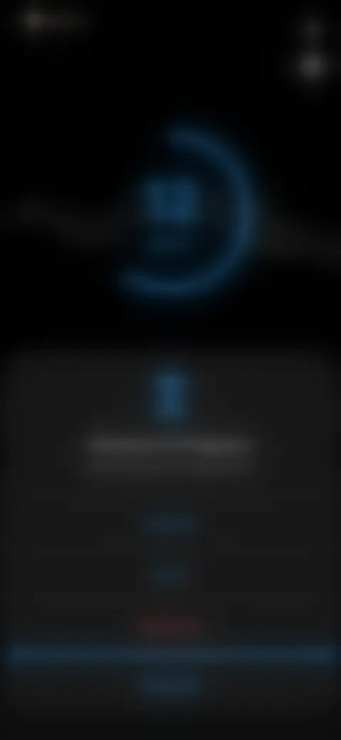 Locked screen preview
