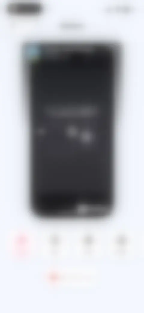 Locked screen preview