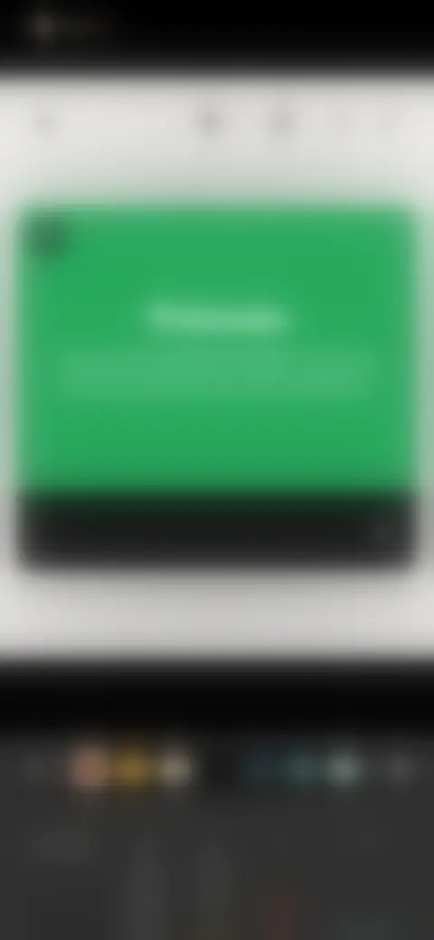 Locked screen preview