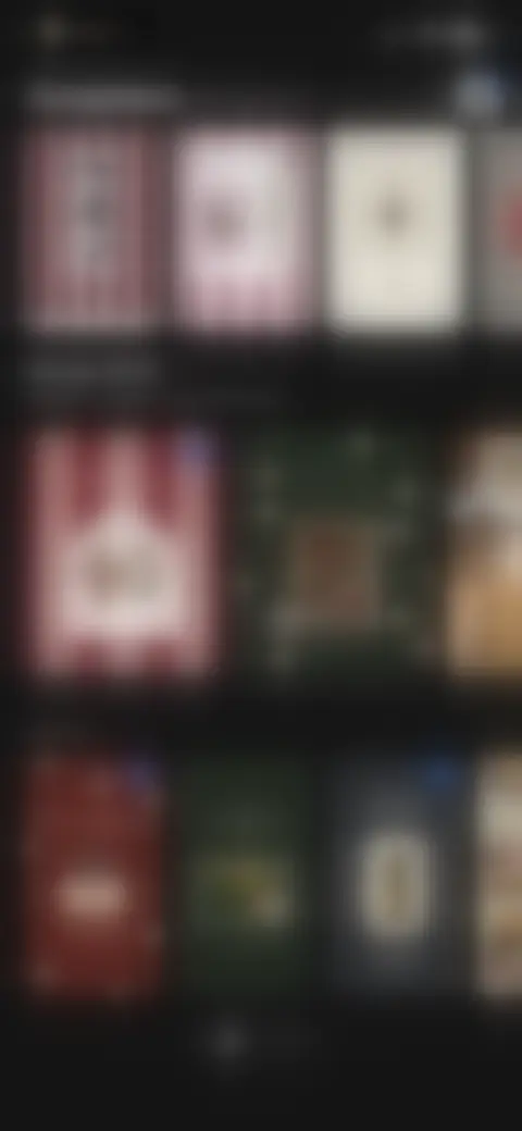 Locked screen preview