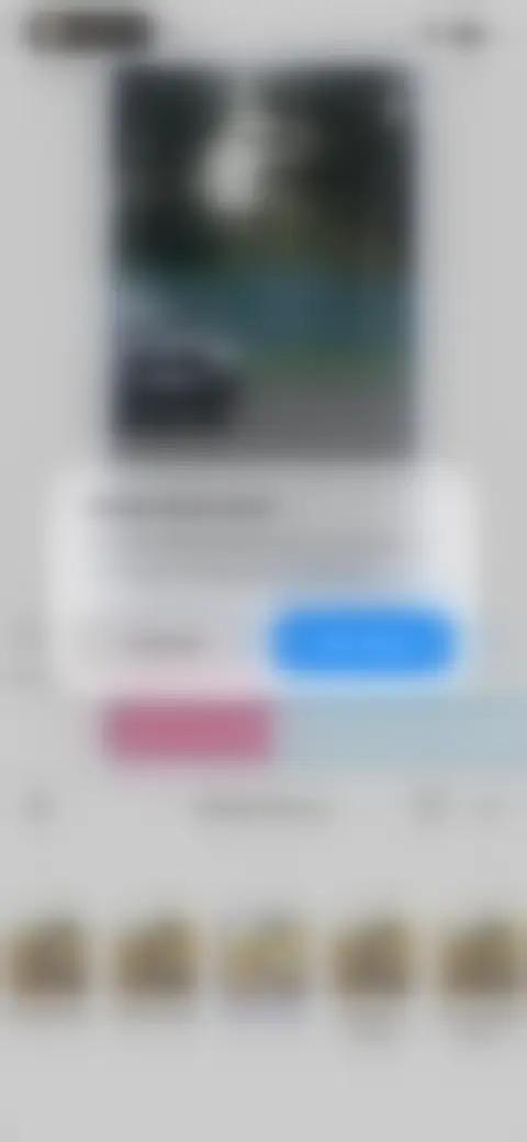 Locked screen preview