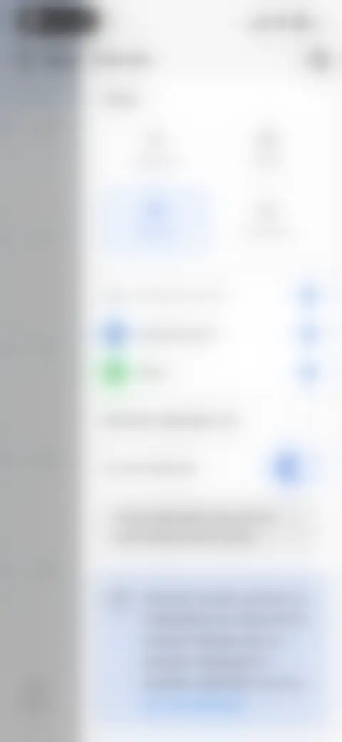 Locked screen preview
