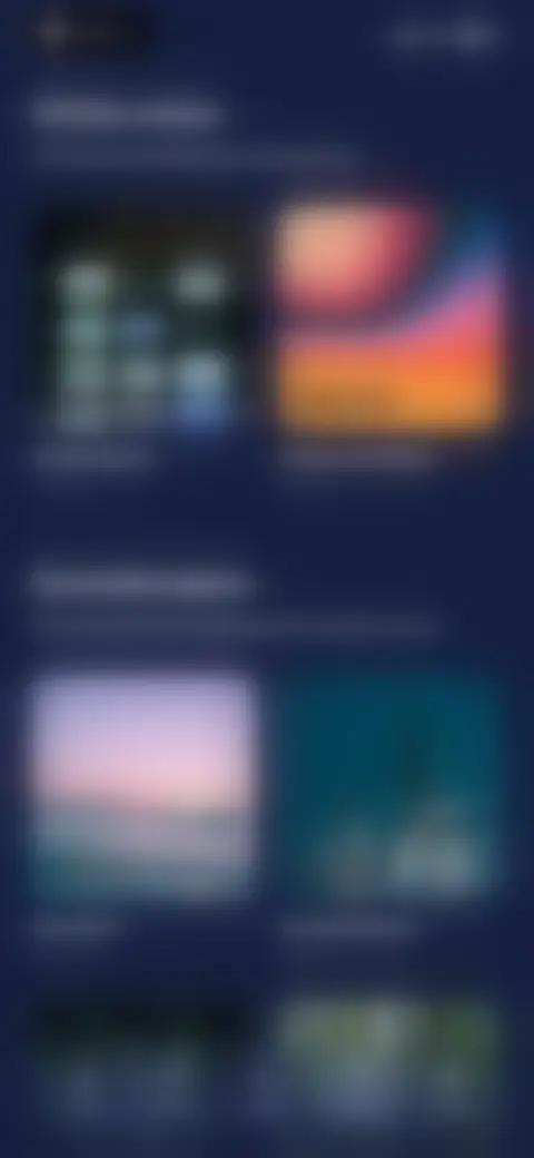 Locked screen preview