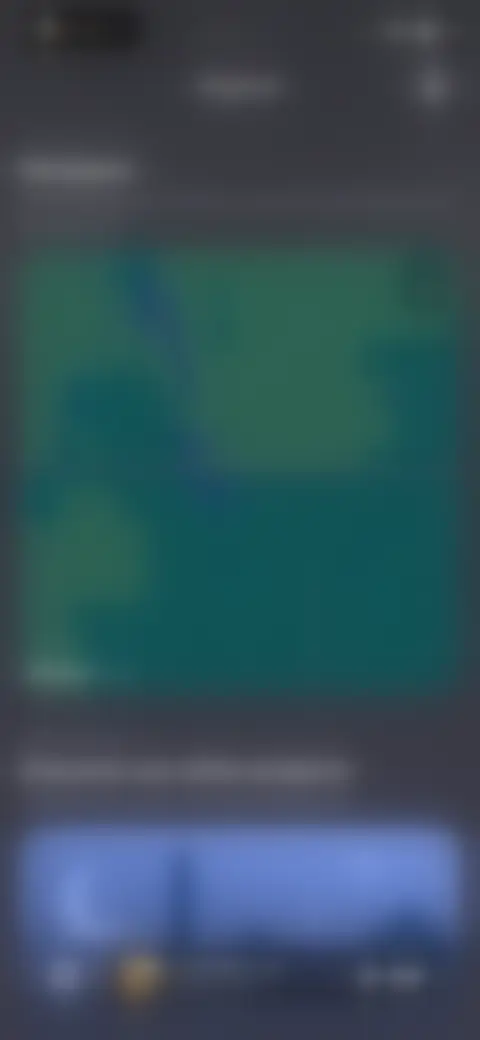 Locked screen preview