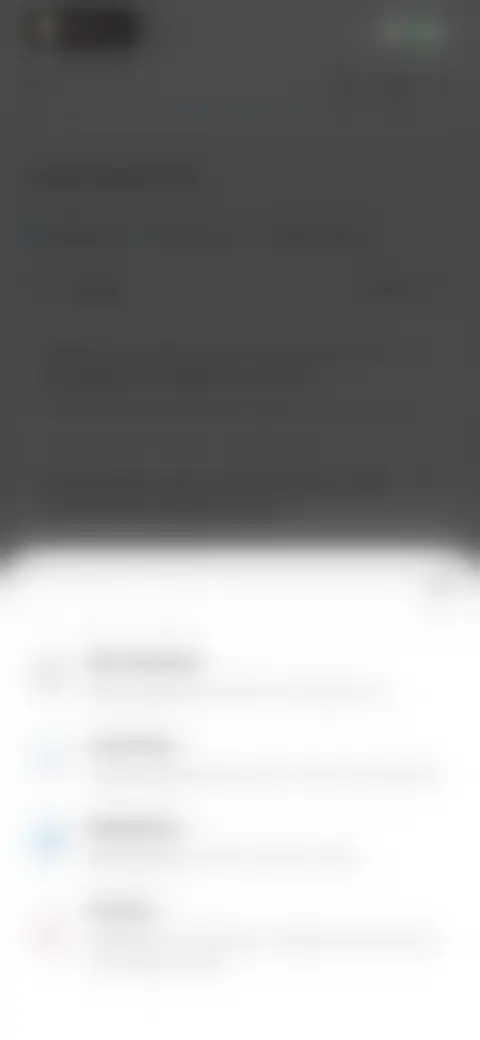 Locked screen preview