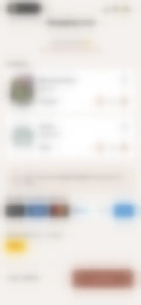 Locked screen preview