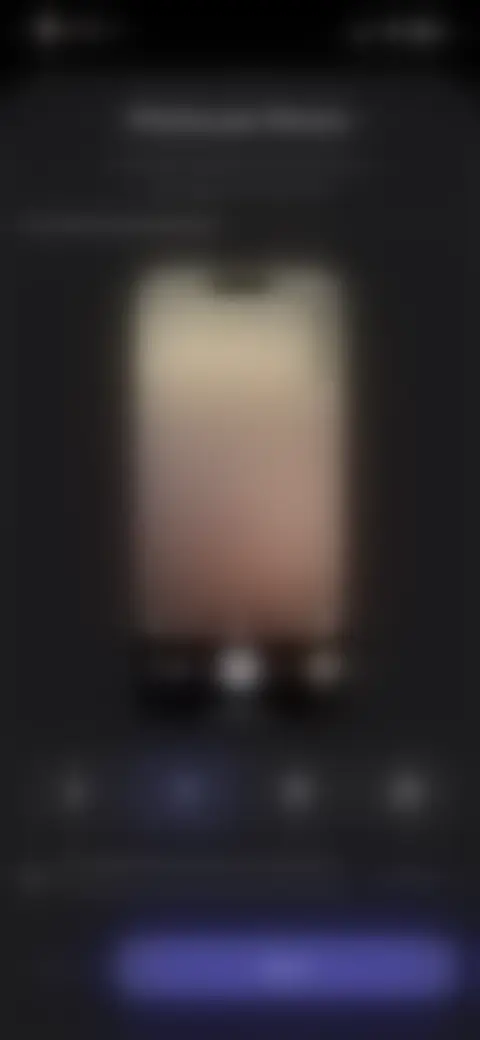 Locked screen preview