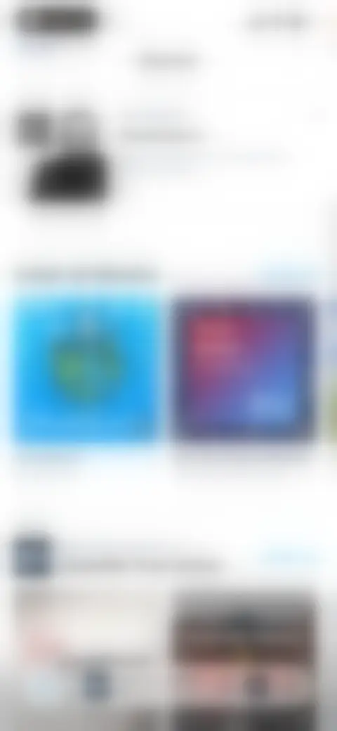 Locked screen preview