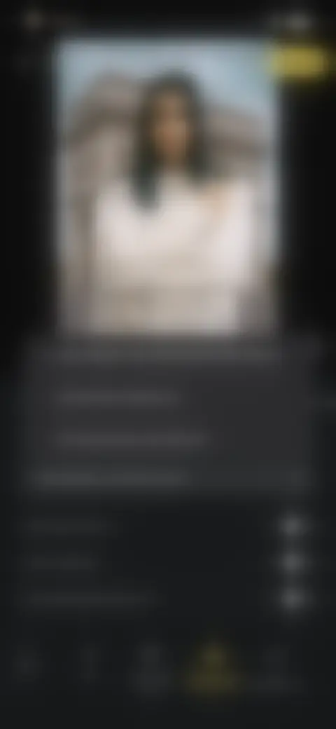 Locked screen preview