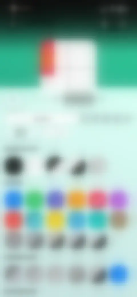 Locked screen preview