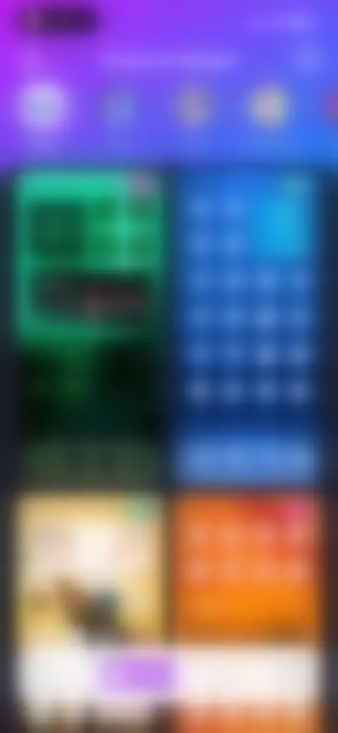 Locked screen preview