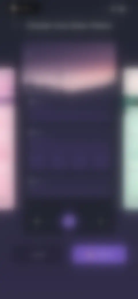Locked screen preview