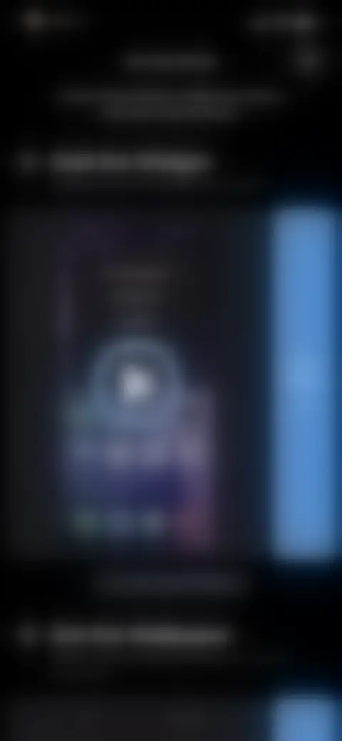 Locked screen preview