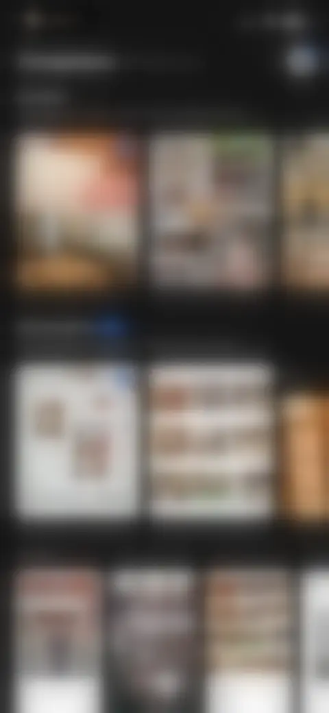 Locked screen preview