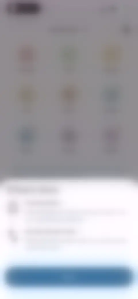 Locked screen preview