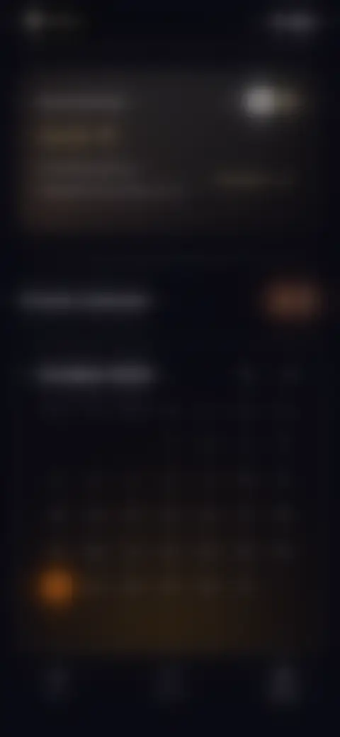 Locked screen preview