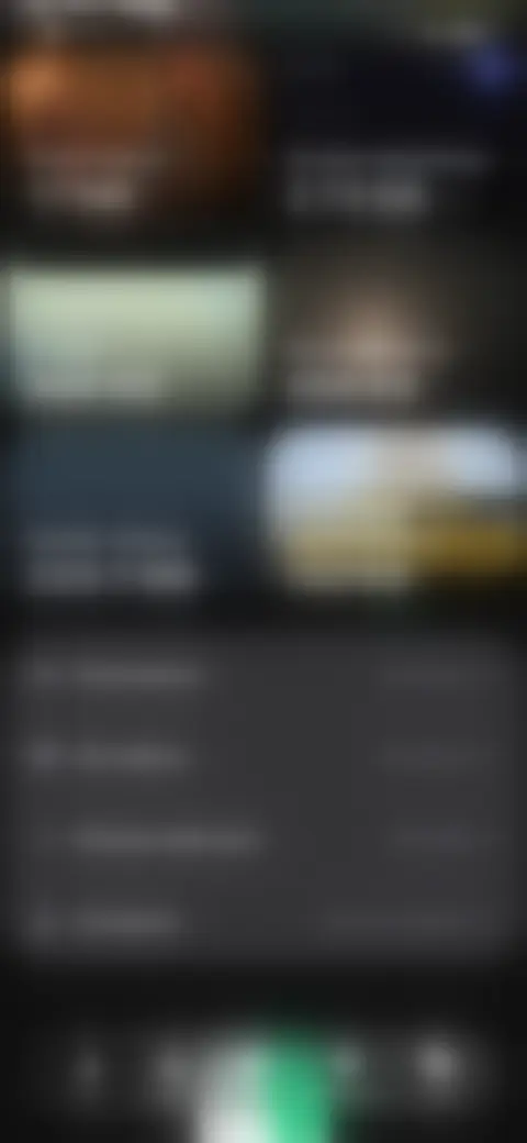 Locked screen preview