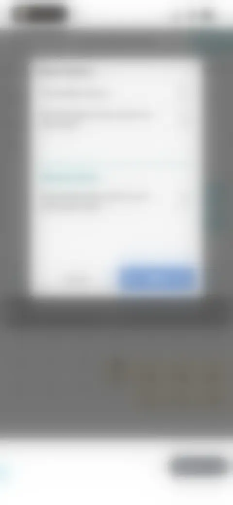 Locked screen preview