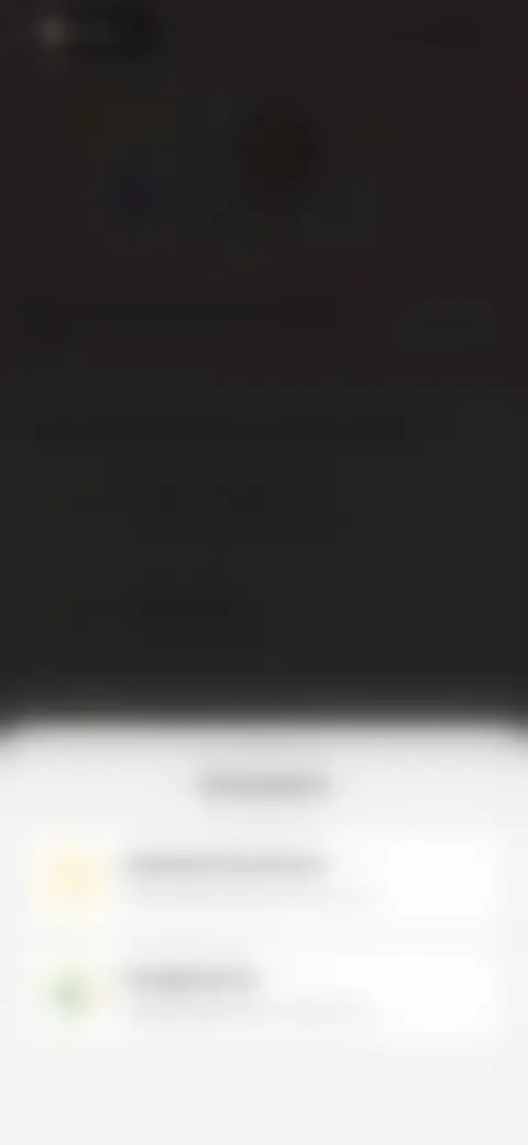 Locked screen preview