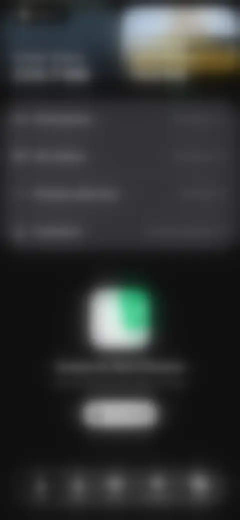 Locked screen preview